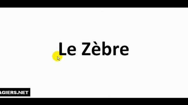 Как произносится # Le Zèbre смотреть онлайн