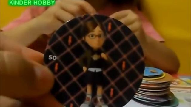 Коллекция фишек из круассанов Чипикао. Гадкий я 3 и миньоны. смотреть онлайн