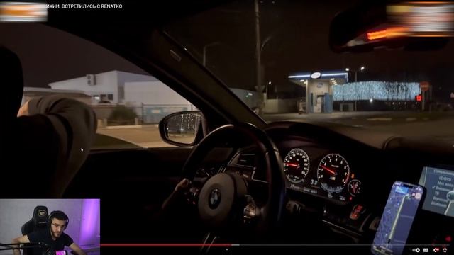 РЕНАТКО СМОТРИТ M5F10 В СВОЕЙ СТИХИИ. ВСТРЕТИЛИСЬ С RENATKO🔥