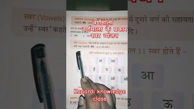 वर्णमाला किसे कहते हैं वर्णमाला के कितने प्रकार होते हैं स्वर और व्यंजन किसे कहते हैं #education