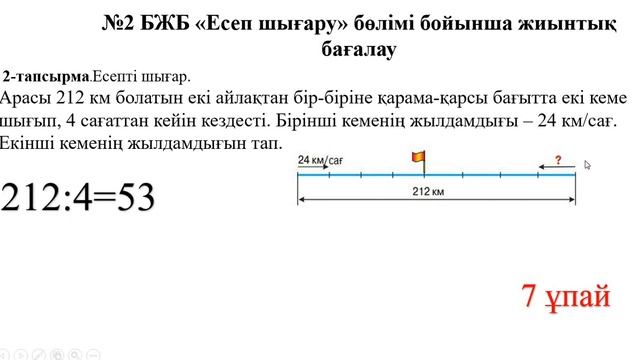 4 сынып математика 2 тоқсан БЖБ ТЖБ жауаптары