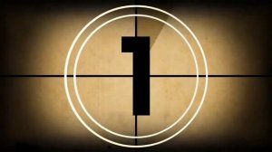 Футаж отсчёт времени