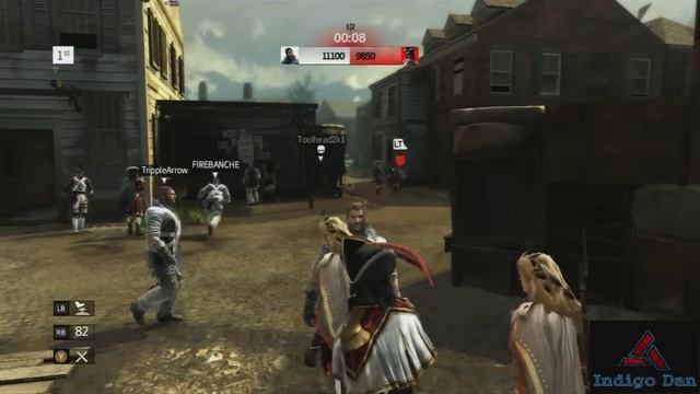 Assassins Creed 3 Multiplayer Manhunt Vs [TDA] Clan (Episode 12)