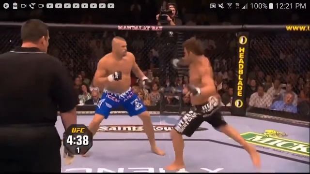 Chuck Liddell vs Renato Sobral II Full Fight смотреть онлайн
