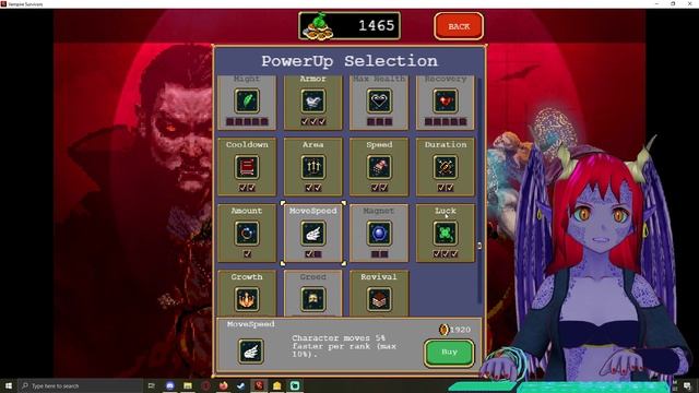 Quick Tip for spending money in Vampire Survivors! смотреть онлайн