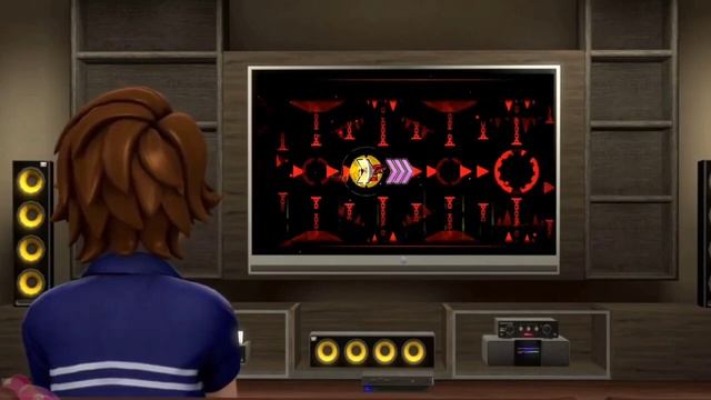 Грегори играет в Геометрии даш без Фредди смотреть онлайн