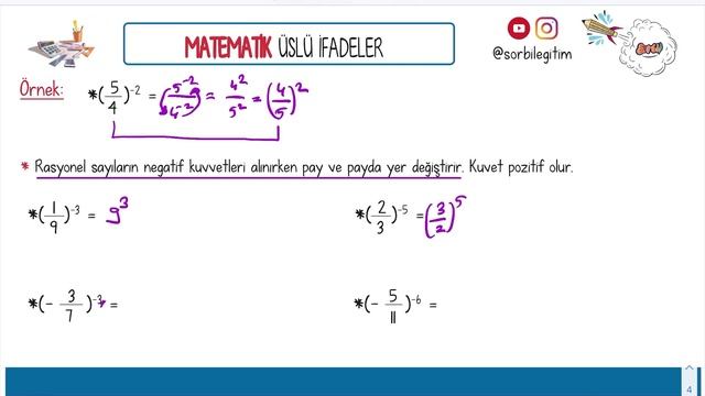 Üslü İfadeler-Tam Sayıların Tam Sayı Kuvvetleri ● LGS Matematik (%100 Güncel Konu Anlatım) смотреть онлайн