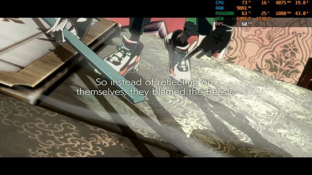 Guilty Gear -Strive- (Max Settings) - RX 6600M - R5 5600H - Lenovo Legion 5 смотреть онлайн