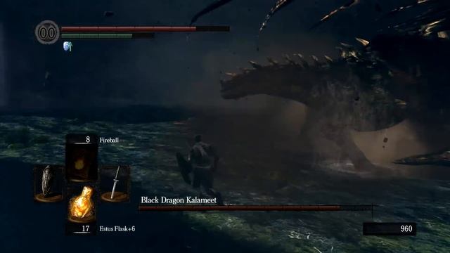 Dark Souls: How to beat Black Dragon Kalameet. смотреть онлайн