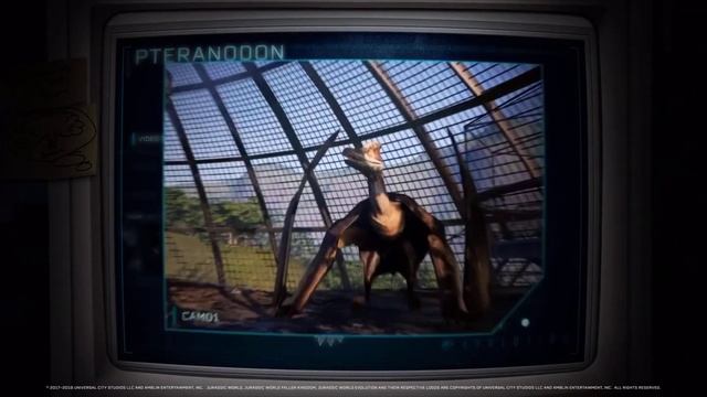D-Rex. Jurassic World Evolution Return To Jurassic Park. Species Profile.  PTERANODON
