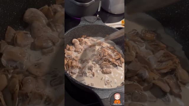 Qo'ziqorinli Taom🔥  Mushroom Dish🍄