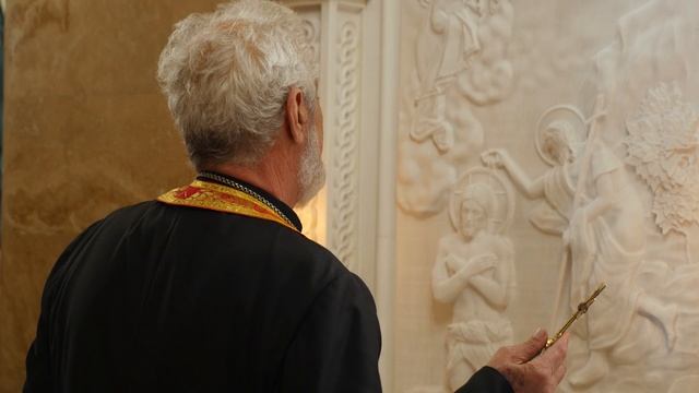 Сьемка крещения ребенка в храме. смотреть онлайн