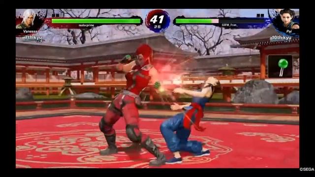 Virtua Fighter 5 ultimate showdown Vanessa Lewis Ranked Online смотреть онлайн