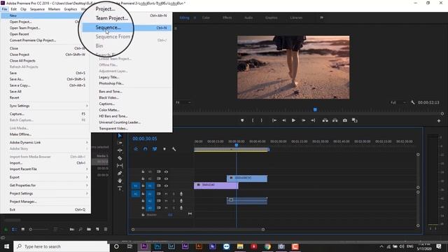 სექვენსის შექმნა Adobe Premiere-ში | სესია #3 | ვისწავლოთ ვიდეოს დამონტაჟება смотреть онлайн