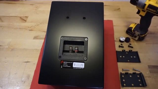 Unboxing Aperionaudio TC65 Cinema Studio Surround AMT Ribbon Tweeter Speaker смотреть онлайн