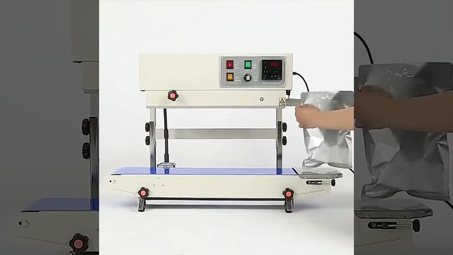 Semi Automatic Continuous Vertical Polythene Plastic Bag Enseal Heat Band Sealer смотреть онлайн