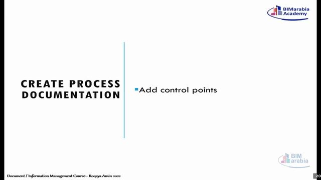 Construction Document/Information Management - by Roqaya Amin - 5th Lecture (Process Documentation) смотреть онлайн