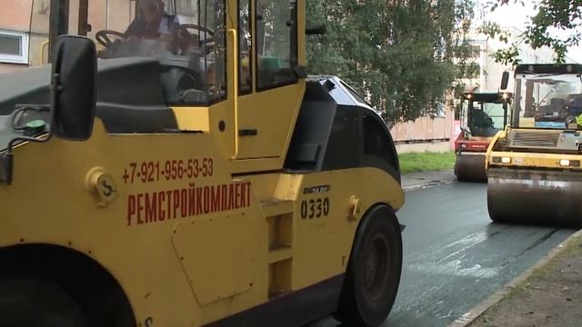 Укладка нового асфальта смотреть онлайн