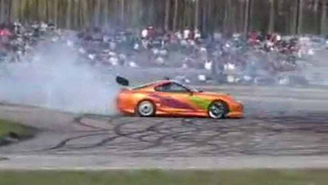 Toyota Supra Drifting