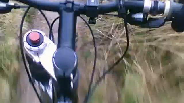 Flints Moor to Soyland mountain bike descent MD80 mini dv camera.wmv смотреть онлайн