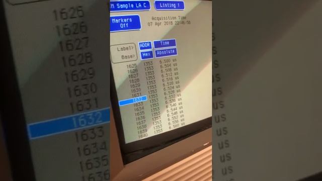 Using an HP 16500C Logic Analyzer to test a Micromint SB180 computer смотреть онлайн