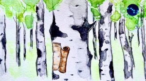 Берестяная трубочка М. Пришвин