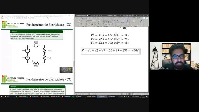 IFB - Fundamentos em Eletricidade - Corrente Contínua - Aulas 2, 3, 4 e 5 - 07/12 - 2.2020 смотреть онлайн