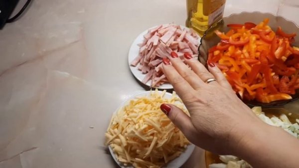 САЛАТ с ПАПРИКОЙ