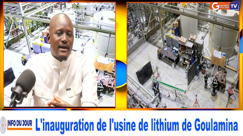 L'inauguration De L'usine De Lithium De Goulamina