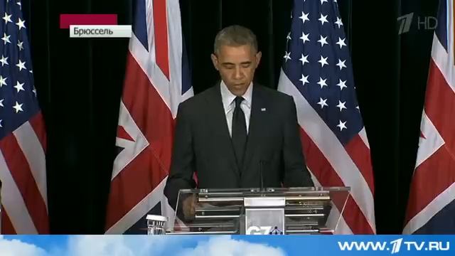 Президент США Барак Обама допустил неоднозначную оговорку на пресс-конференции смотреть онлайн