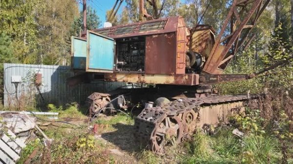 Кран в 40тонн стоял 27 лет! Сможет ли он поехать?