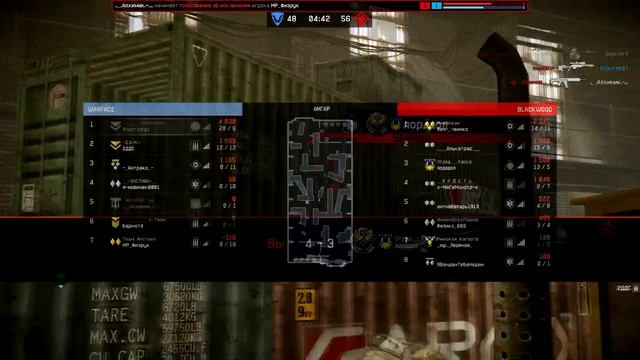 Warface | Месим с "Коронной Сайгой-12С" на "Ангаре" . смотреть онлайн