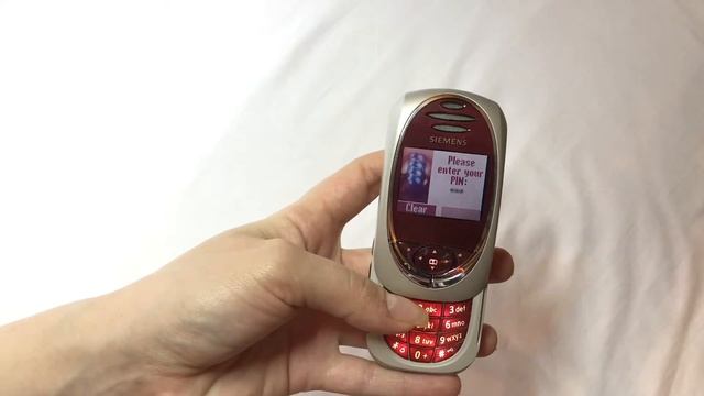 Siemens SL55, Silver/Red, Mobile Phone, Ruby Red, Unlocked, Original смотреть онлайн