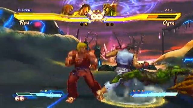 Street Fighter X Tekken | Final Boss - Ogre + Ending смотреть онлайн