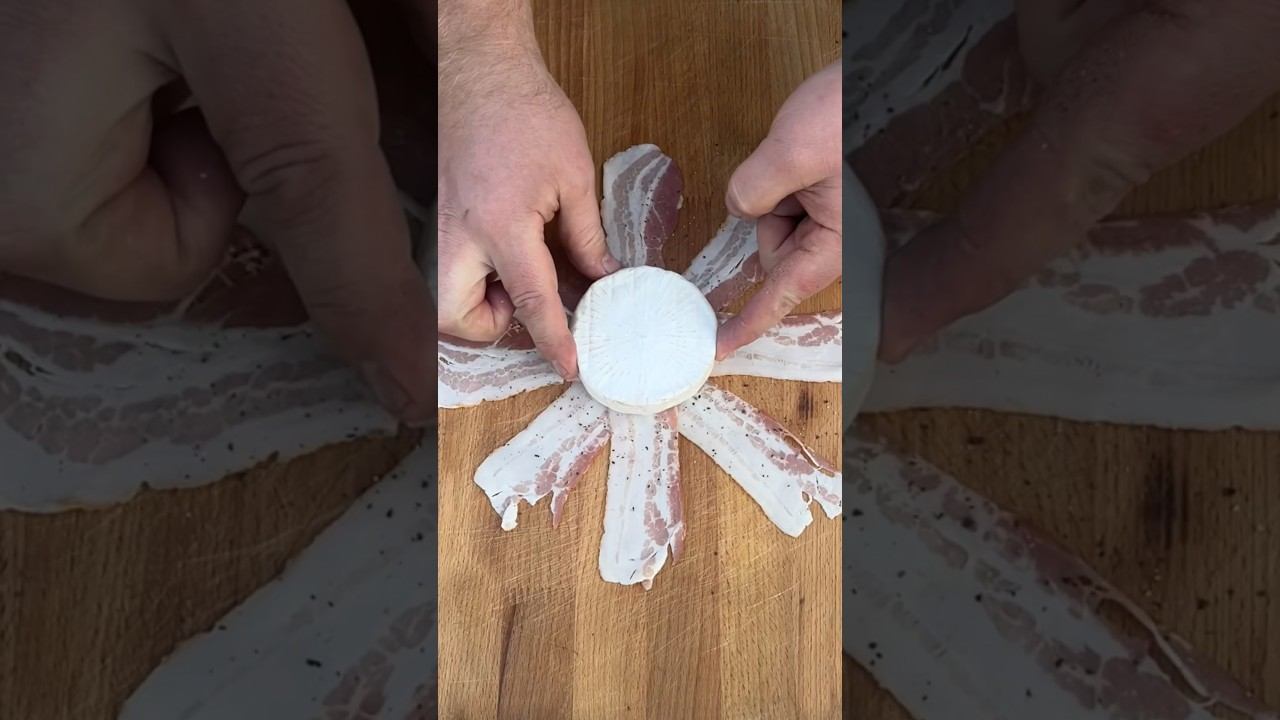 Вкусная закуска из лаваша с сыром и беконом #рецепт #готовка #лавашссыром #бекон #shorts смотреть онлайн