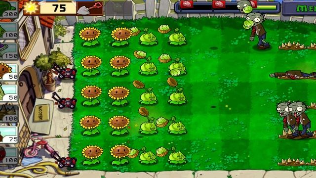 Plants vs Zombies
Растения против Зомби День, сложно смотреть онлайн