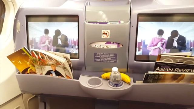 Thai Airways Business Class [Royal Silk] on A330 (Hanoi to Bangkok to Sydney) смотреть онлайн
