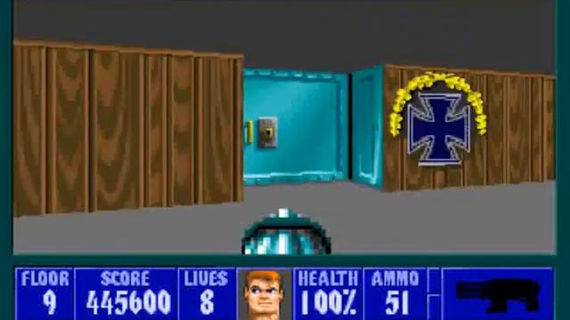 Wolfenstein 3D - Adolf Hitler смотреть онлайн