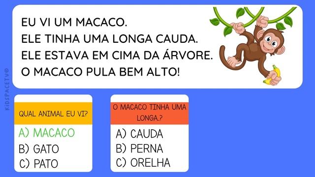 Textos Curtos para Aprender a Ler | Interpretação de Texto para 1° e 2° Anos | Leitura Anos Iniciai смотреть онлайн