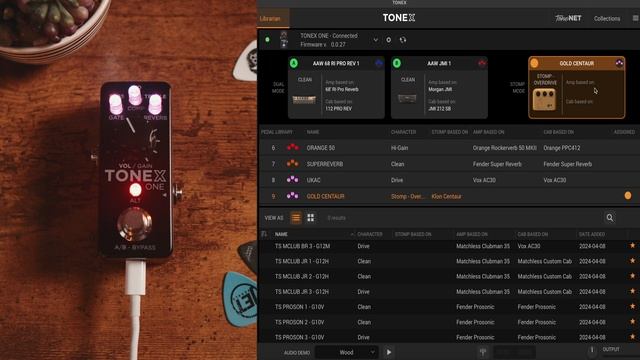 TONEX One: HUGE Sounds In A TINY Package! (IK MultiMedia TONEX One Review)