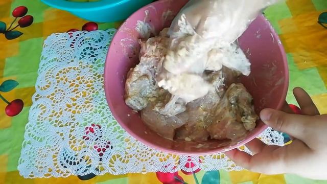 Курица с картошкой в духовке😋👌 смотреть онлайн