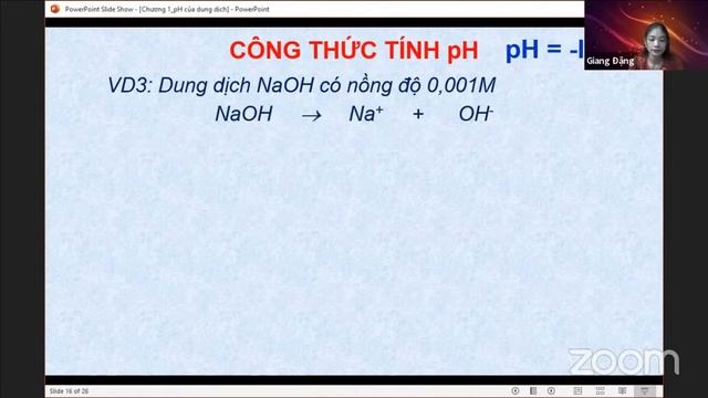 Công thức tính pH và pOH - Hóa học 11 смотреть онлайн