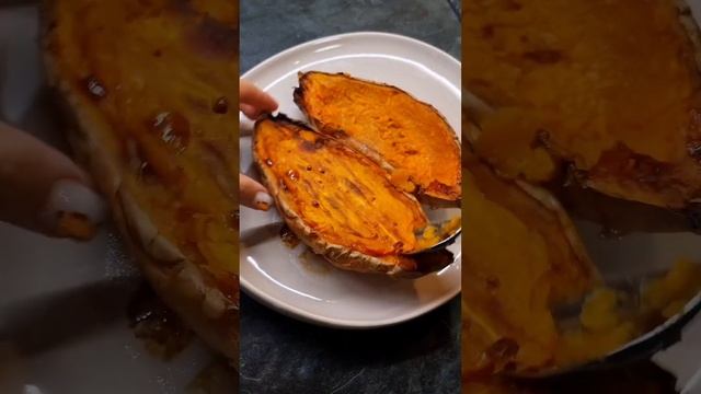 Запеченный батат с грибами, СЫТНЕЕ картошки смотреть онлайн