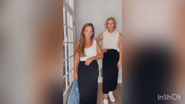 Sera Knit Ribbed Skirt смотреть онлайн