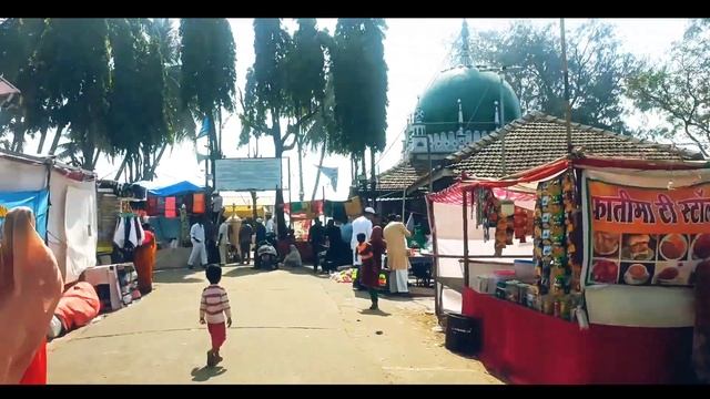 Uran Dargah Urs 2023 || Hazrath Mukim Shah Baba || Pirwadi Beach || Uran Mumbai Beach Hotel || смотреть онлайн