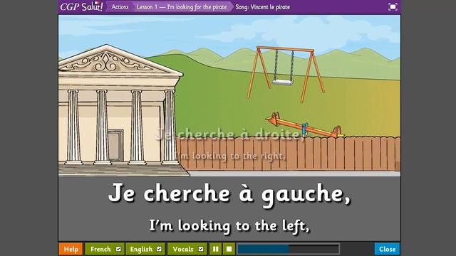 Salut! A Song for Learning French Words for Different Places смотреть онлайн