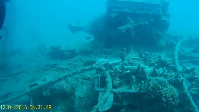 ДАЙВИНГ В ЕГИПТЕ Wrack Belina Хургада, июнь, 2016) смотреть онлайн