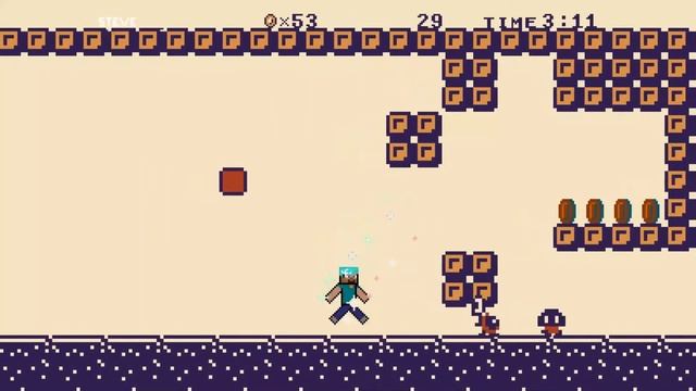 What if Super Mario Land Had Minecraft Steve Power Up #29? смотреть онлайн