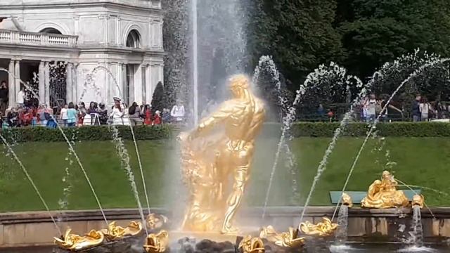 Fountains of Peterhof. Saint-Petersburg, Russia. Фонтаны Петергофа. Петродворец. 10. смотреть онлайн