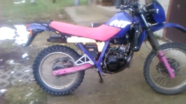 Honda MTX-R 125 cold start after 3 weeks on winter temperature смотреть онлайн